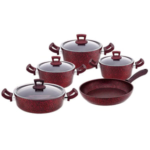 Buy Korkmaz Astra Grande 14pcs Cookware Set at Sharaf DG, Bahrain