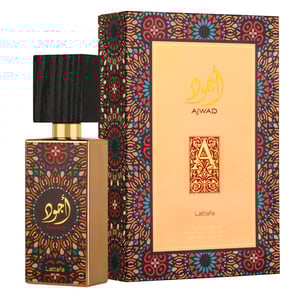 

Ajwad By Lattafa Eau De Parfu, Natural Spray 60 Ml
