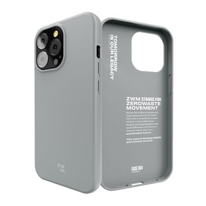 

ZWM 004-IP2021-13PM Thinnest Eco Eco Tranquil Case Grey iPhone 13 Pro Max