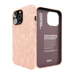 

ZWM 008-IP2021-13P Thinnest Eco Pure Case Pink/Coral iPhone 13 Pro