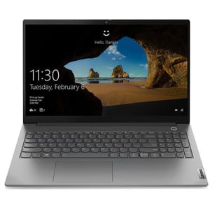 Lenovo Thinkbook 15 (2020) Laptop - 11th Gen / Intel Core i5-1135G7 / 15.6inch FHD / 1TB SSD / 8GB RAM / 2GB NVIDIA GeForce MX450 Graphics / FreeDOS / English Keyboard / Mineral Grey / Middle East Version - [20VE000MAK]