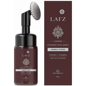 

Lafz Caffeine Foaming Face Wash With Built-in Face Brush Arabica Coffee