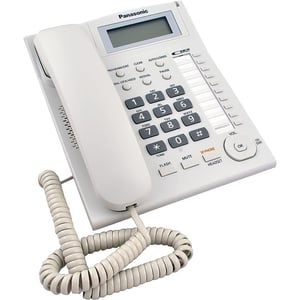 Panasonic Corded Telephone White Kx-ts880mxw
