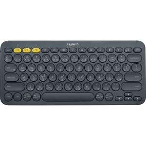 

Logitech K380 Bluetooth Arabic Keyboard Grey