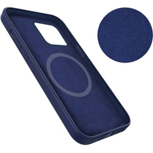 

Maxguard Efficiente Series Magnetic Liquid Silicone Case Blue iPhone 13 Pro