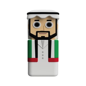 

Mycandy Emirati Man Power Bank 5000mAh Multicolor ACMCN21NVTEMPB