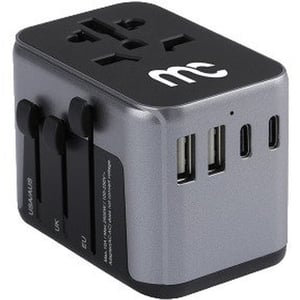 

Mycandy Inernational Travel Adapter Black/Grey