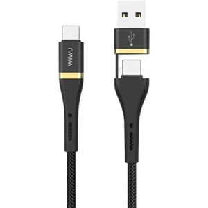 

WIWU Elite USB Type C to USB Type C 1.2m Black