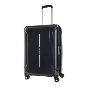 

American Tourister Technum Next Spinner Luggage Bag 55 Cm Tsa Exp V1 Diamond Black
