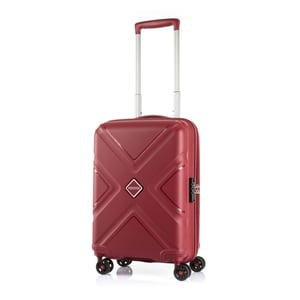 

American Tourister Kross Spinner Luggage Bag 55 Cm Tsa Formula Red