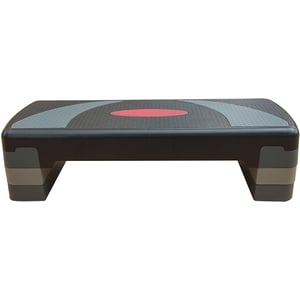 Max Strength Multi Level Aerobic Step Exercise Training Workout Stepper 2 To 5 Adjustable Step Levels
