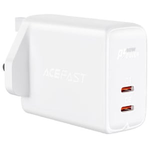 

Acefast Dual Port Fast Wall Charger White