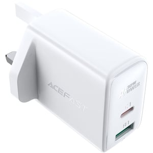 

Acefast Dual Port Fast Wall Charger White