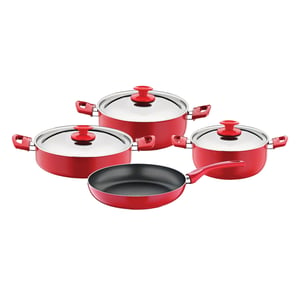 Buy Korkmaz Astra Grande 14pcs Cookware Set at Sharaf DG, Bahrain