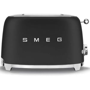 

Smeg Toaster 2 Slice Matt Black TSF01BLMUK