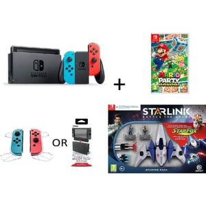 Buy Nintendo Switch 32GB Neon Blue/Red International Version + Fortnite  Game Online in UAE