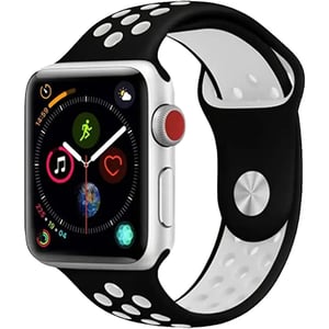 

FITIT Silicon Sport Band Compatible with Apple Watch Band 38mm 40mm 41mm for Women Men,Soft Silicone Breathable Wristband Replacement Strap for iWatch Ultra 2 SE Series 3 and above