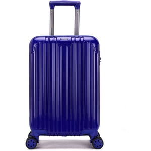 

Stargold Sg-tpc35 Abs+pc Material Trolley Luggage With Number Lock, Blue- 20 Inches.