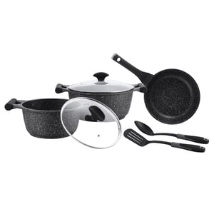 

Prestige Granite Non-Stick Aluminium Essentials 7Pcs Set PR80962