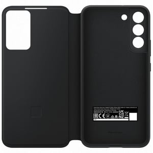 Samsung Clear View Cover Black Galaxy S22+