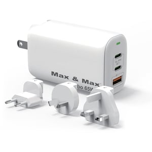 

Max & Max Premium 3 Port Wall ChargerWhite