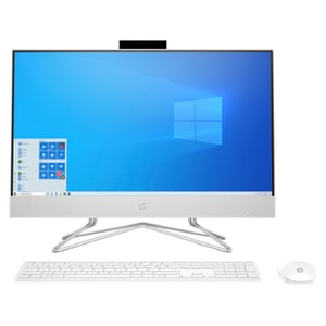 HP (2020) All-in-One Desktop - 11th Gen / Intel Core i5-1135G7 / 23.8inch FHD / 1TB HDD+256GB SSD / 16GB RAM / Windows 10 Home / White - [24-DF1021D]