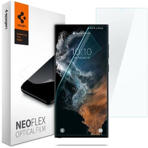 

Spigen Neo Flex Optical Designed For Samsung Galaxy S22 Ultra Screen Protector (2022) [2 Pack] - Case Friendly Flexible Film