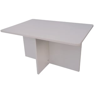 

Mahmayi Ch01 Ergonomic Child Desk 80x50 Low Height With Round Edges Light Grey Single Table 80x50cms)