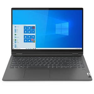 

Lenovo Ideapad Flex 5 (2021) 2-in-1 Laptop - AMD Ryzen 3-5300U / 14inch FHD / 256GB SSD / 4GB RAM / Shared AMD Radeon Graphics / Windows 11 Home / English & Arabic Keyboard / Platinum Grey / M