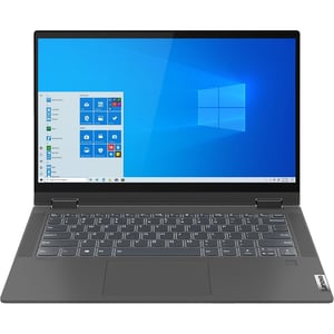 

Lenovo Flex 5 (2020) 2-in-1 Laptop - 11th Gen / Intel Core i5-1135G7 / 14inch FHD / 512GB SSD / 16GB RAM / 2GB NVIDIA GeForce MX450 Graphics / Windows 11 Home / English & Arabic Keyboard / Graphit