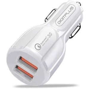 

Digitplus Dual USB Car Charger White