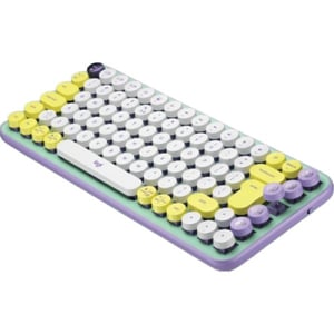 

Logitech POP Keys Wireless Mechanical Keyboard With Emoji Keys Day Dream