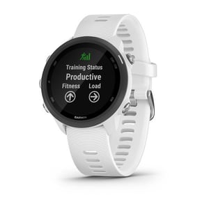 Garmin Forerunner 245 Music GPS Running Smartwatch, White
