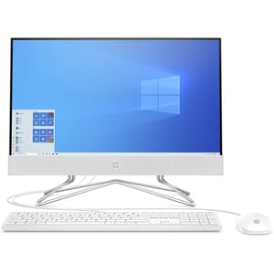HP (2019) All-in-One Desktop - 10th Gen / Intel Core i5-10210U / 21.5inch FHD / 1TB HDD+256GB SSD / 16GB RAM / Windows 10 Pro / White - [200 G4]