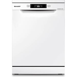 

Sharp Dishwasher 3 Basket, 14 Place Settings & 8 Program - Model Qw-ma814-wh White