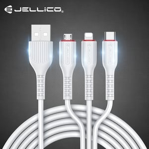 Jellico Mt13 Mata Super Charge 3 In 1 Data Cable