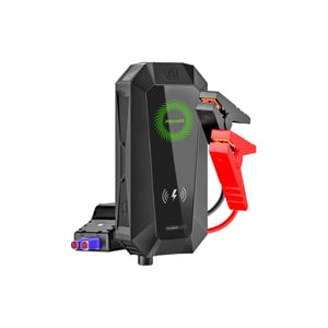 Promate 1500a/12v Car Jump Starter With 19200mah Power Bank, 10w Qi Charger, Dual Qc 3.0 Ports, Hexabolt-20