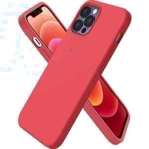 

Maxguard Protettivo-Series Silicone Case Red Apple iPhone 13 Pro Max