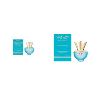 

Versace Bundle Offer Of Dylan Turquoise Edt 5ml & Hair Mist 30ml For Women