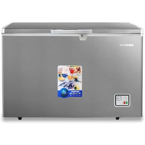 

Nikai 340 Liters Chest Freezer With Anti Scratch Cabinet, Silver - Ncf340n7s, 1 Year Warranty