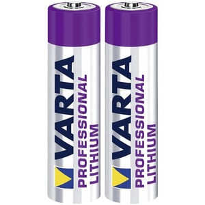 Varta Ultra AAA Lithium Battery 2pcs Set Silver/Purple