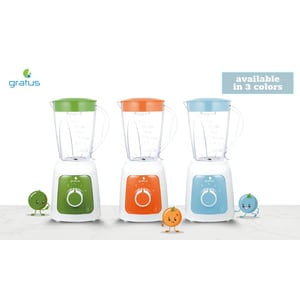 Gratus Blender 1.6 Ltr Capacity Jar + 2 Mill Jars
