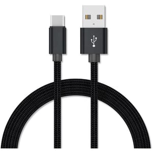 

Maxguard Veloce-Series Nylon Braided USB-C Cable 1m Black