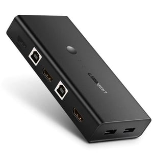 Ugreen Hdmi Switch Box 2 In 1 Out Kvm Switching