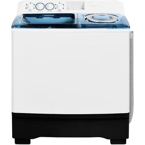 

Super General 14Kg Twin-tub Semi-automatic Washing Machine, White/blue SGW155