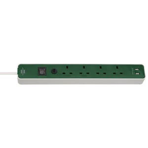 

Brennenstuhl 1153243029 4 Way Extension Strip 3250W