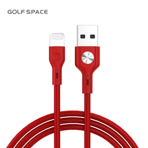 Golfspace Sl03Ip 100Cm 3A Fast Charghing Data Sync Cd Leather Cable