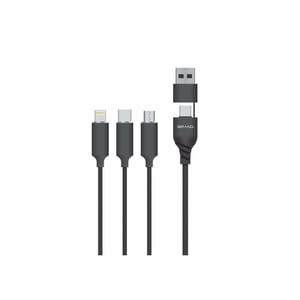 

iBrand 4 in 1 USB Cable 1.2m Black