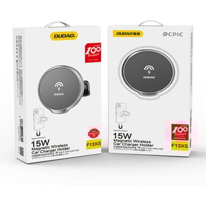 

Dudao Magnetic Wireless Car Charger Silver