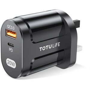 

Totulife Pure Series Wall Charger Black